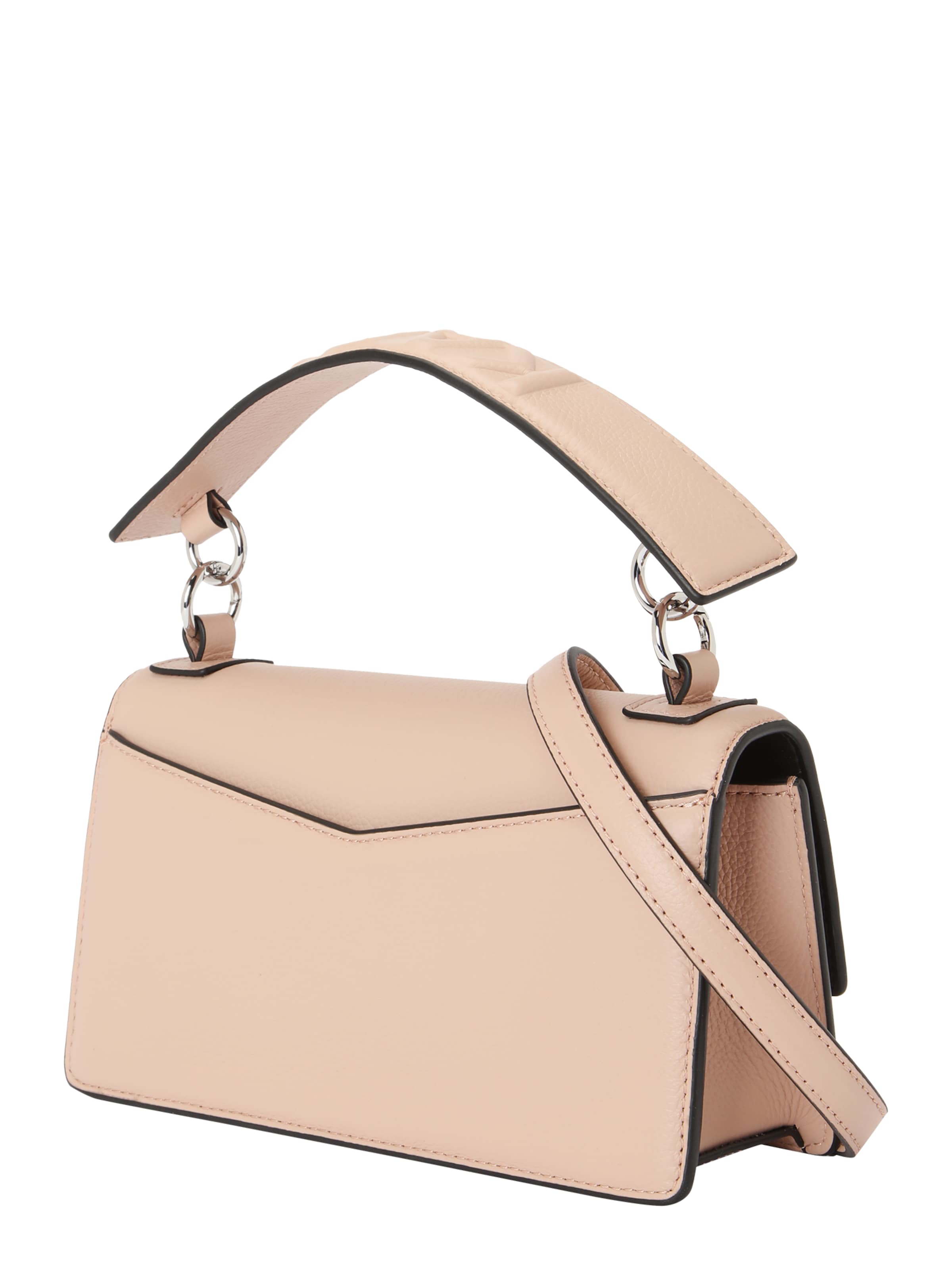 Karl Lagerfeld Τσάντα χειρός 'SEVEN GRAINY' σε ροζ: πλευρά