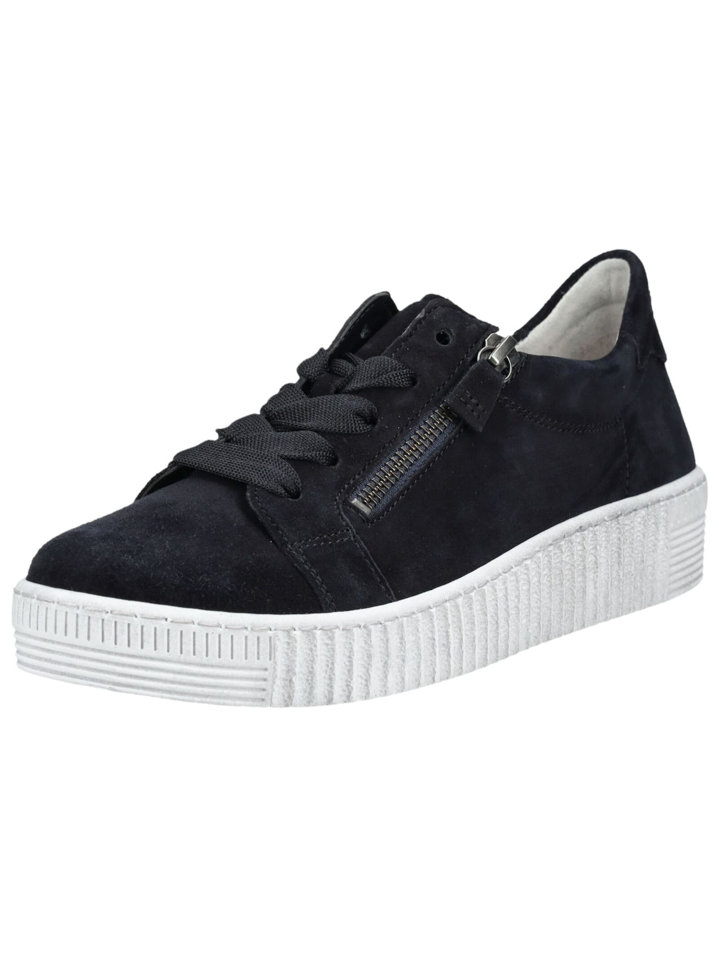 GABOR Sneakers laag in Blauw: voorkant