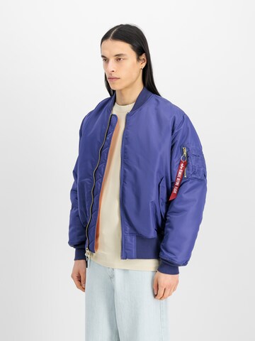 Veste mi-saison 'MA-1 Heritage' ALPHA INDUSTRIES en violet : devant