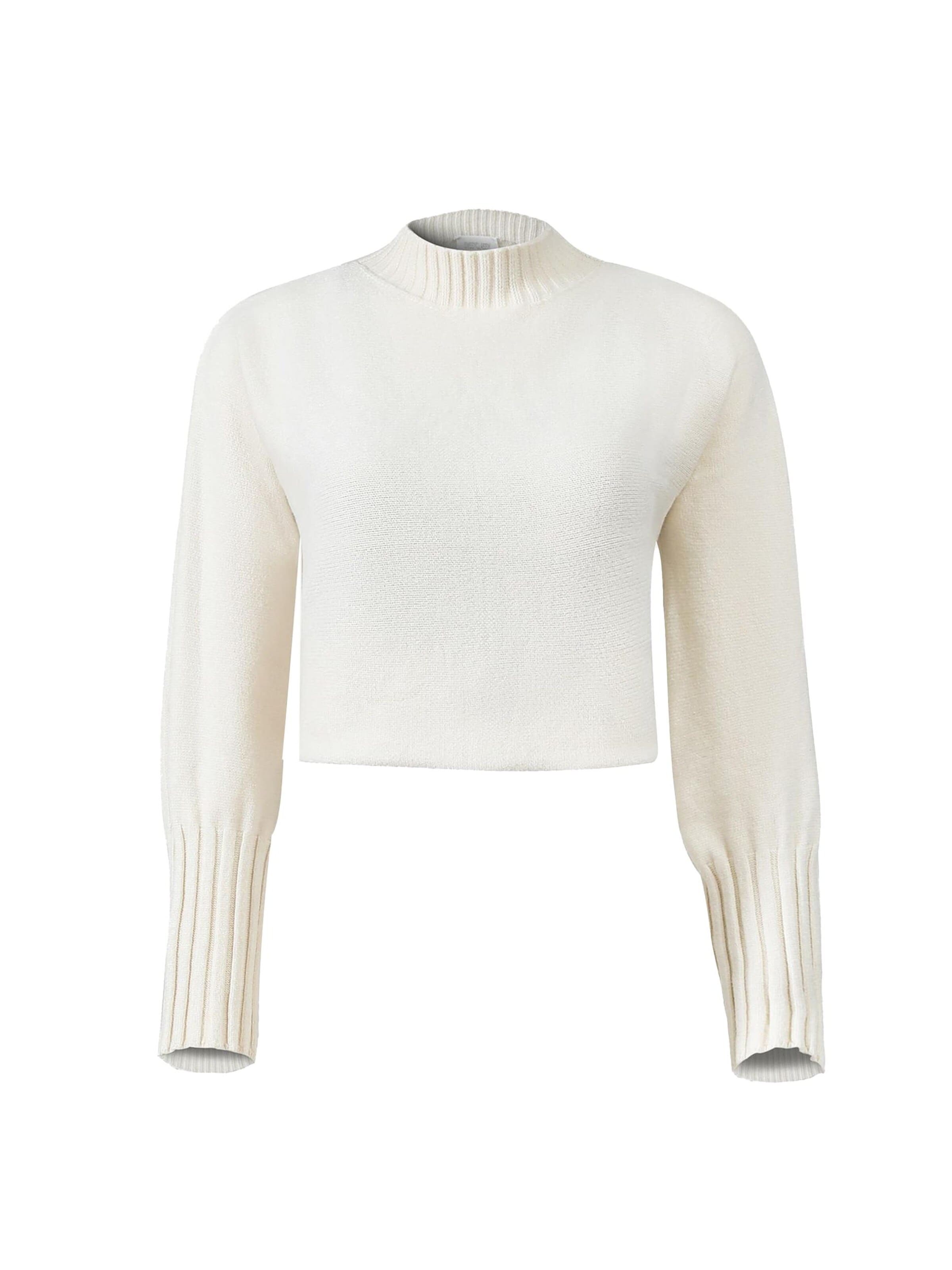 SASSYCLASSY Oversizepullover‌‌‌‌‌‌‌‌‌ in Weiß: Vorderseite