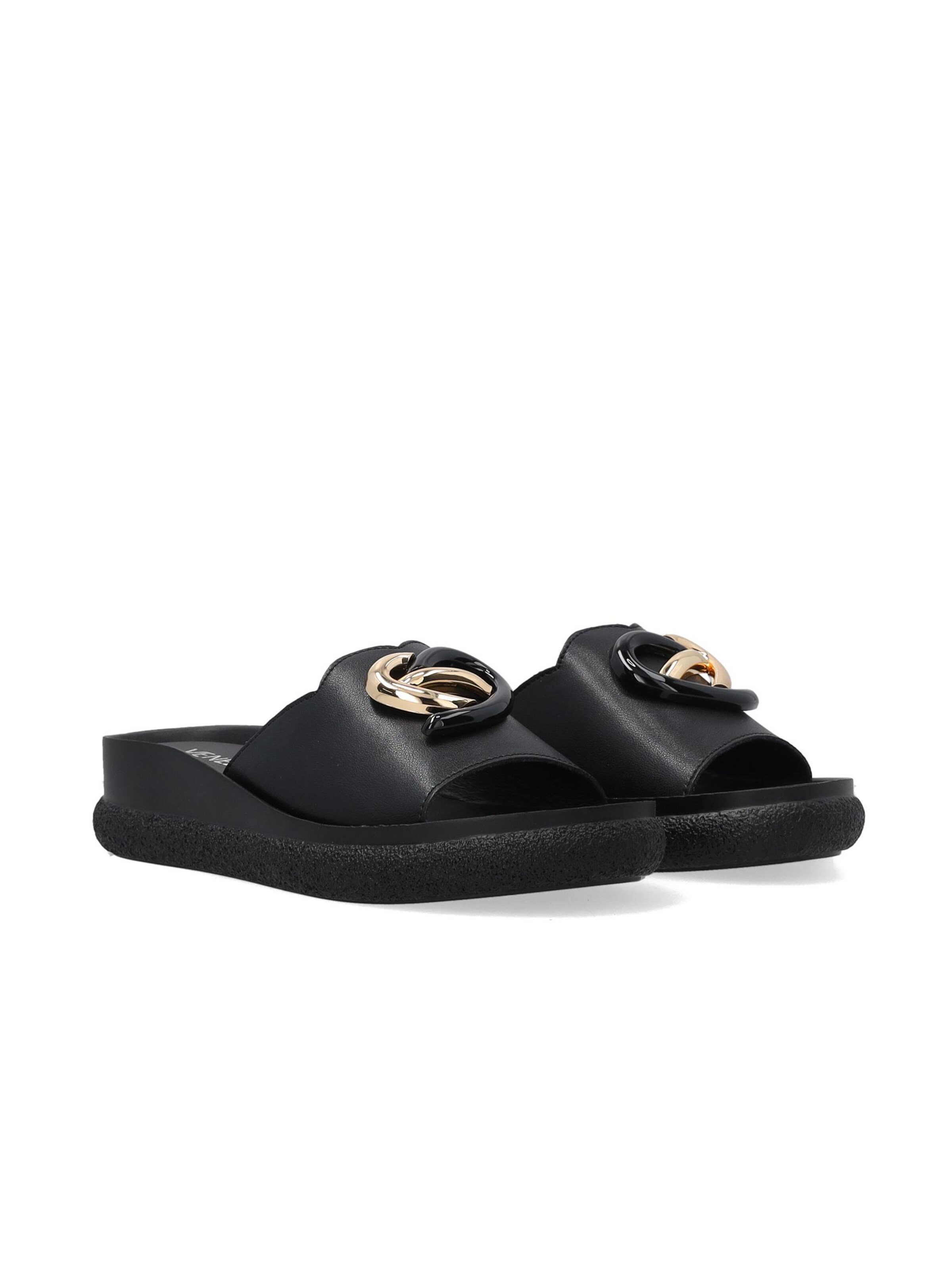 VENEZIA Slippers in Black
