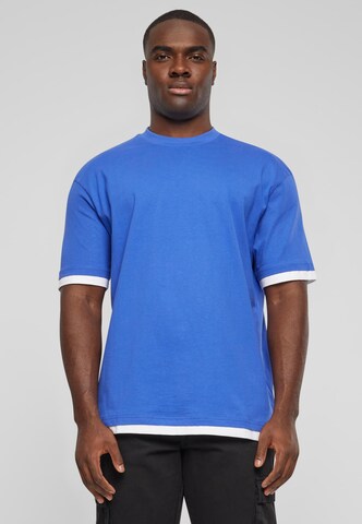 T-Shirt 'Visible Layer' DEF en bleu : devant