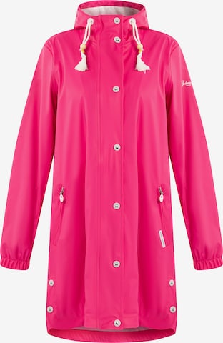 Manteau fonctionnel Schmuddelwedda en rose : devant