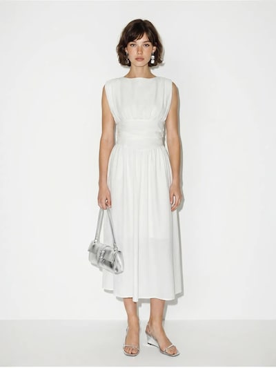 Bianco Lucci Kleid in 38 in weiß, Produktansicht