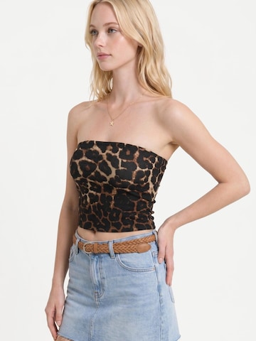 Alexa Dash Top in Brown