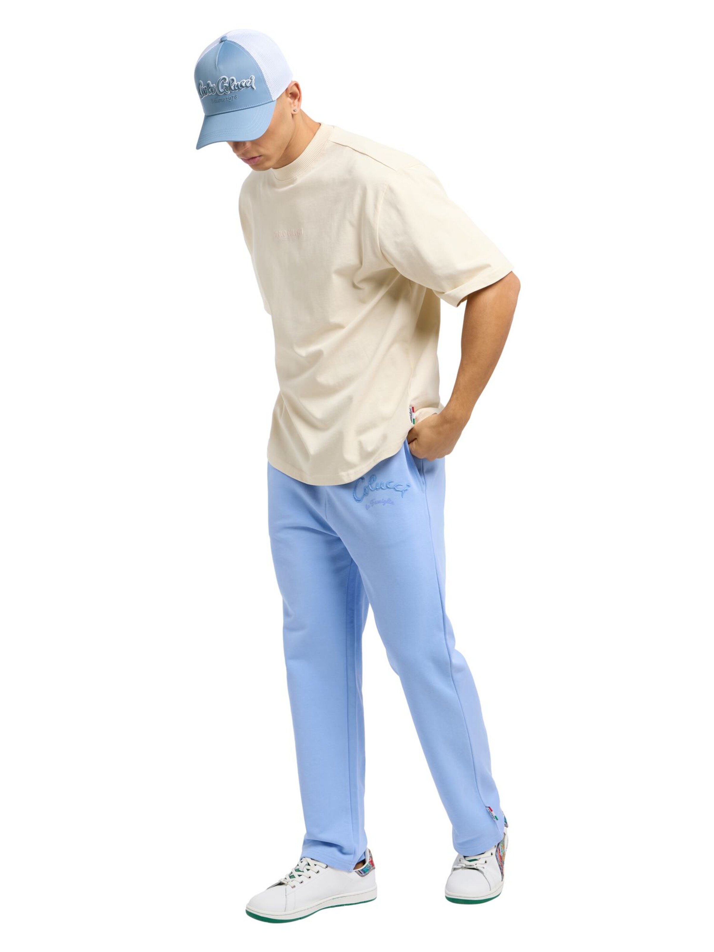 Carlo Colucci Shirt 'Donner' in Beige