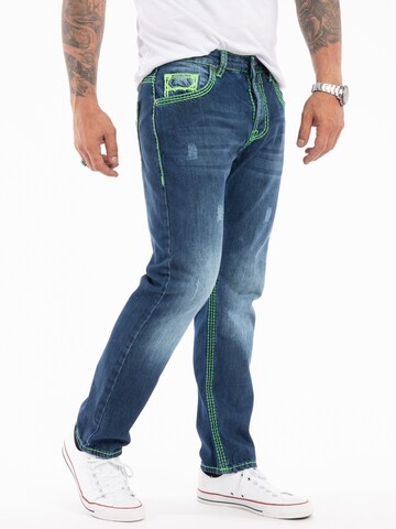 Rock Creek Regular Jeans in Blau