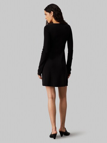 Calvin Klein Jeans Knit dress in Black
