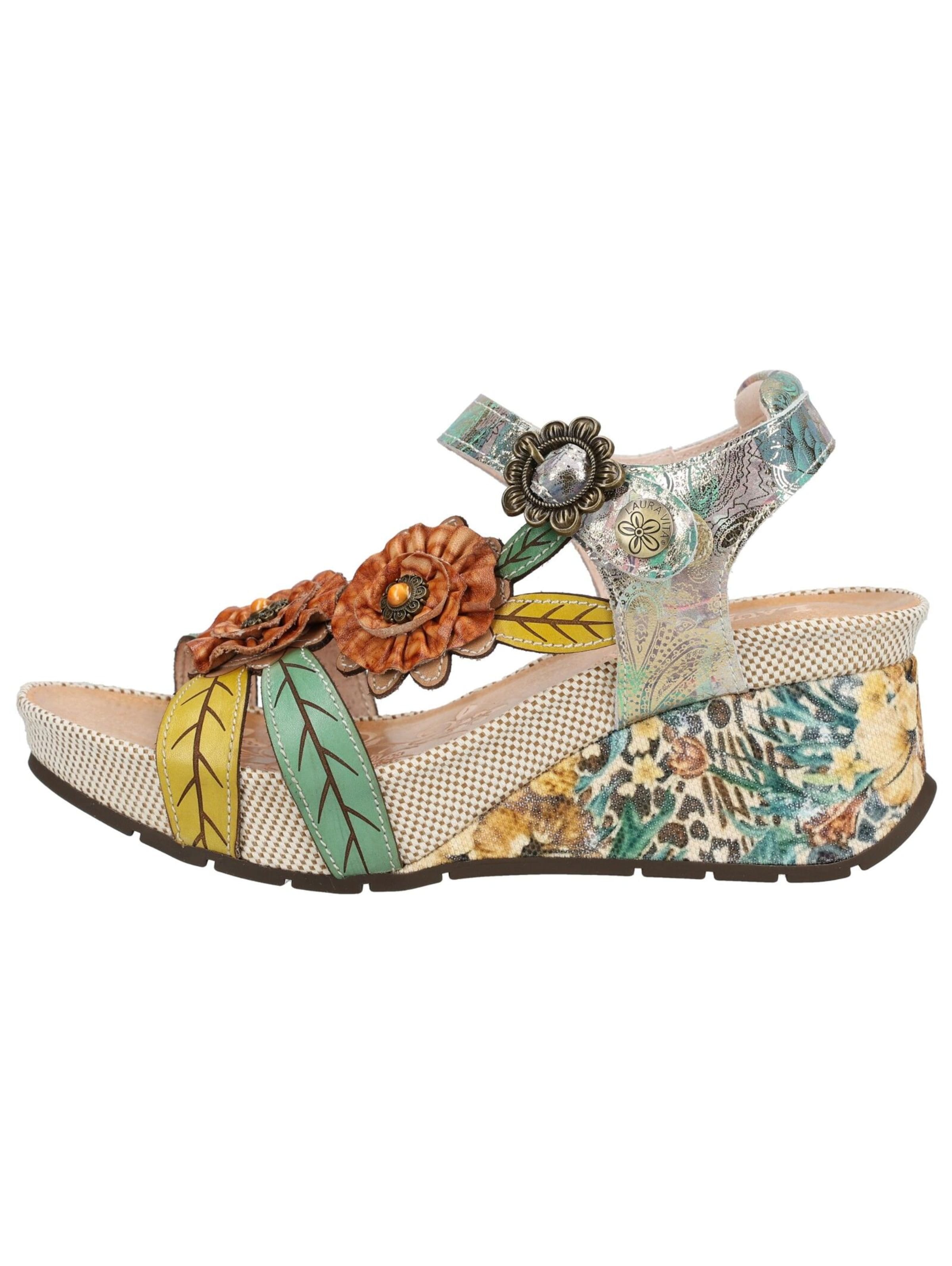 Laura Vita Strap sandal in Beige