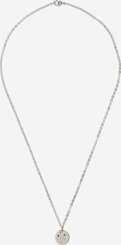 Gemshine Necklace in Silver: front