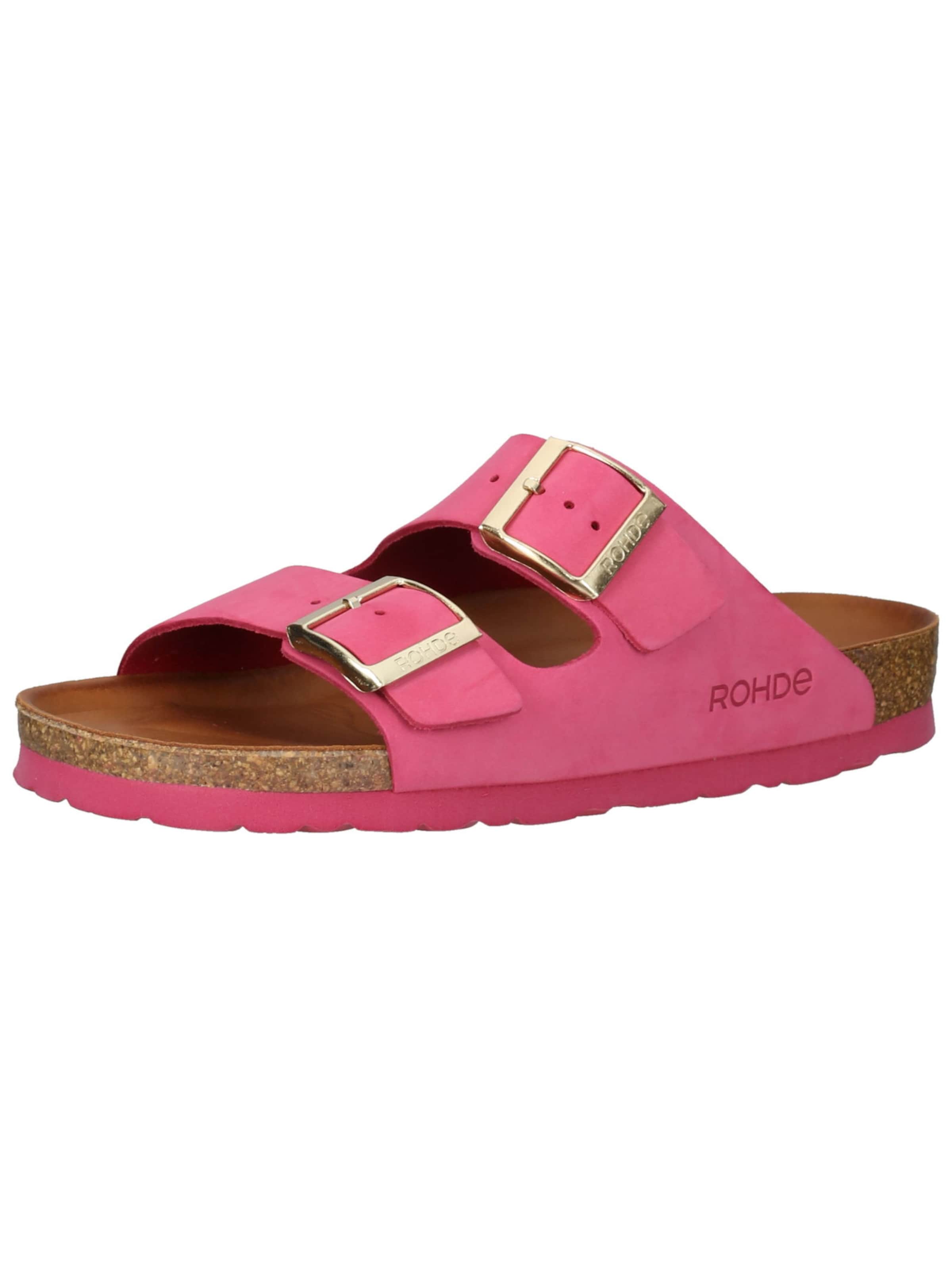 ROHDE Pantolette in Pink: Vorderseite