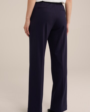 regular Pantaloni con piega frontale di WE Fashion in blu