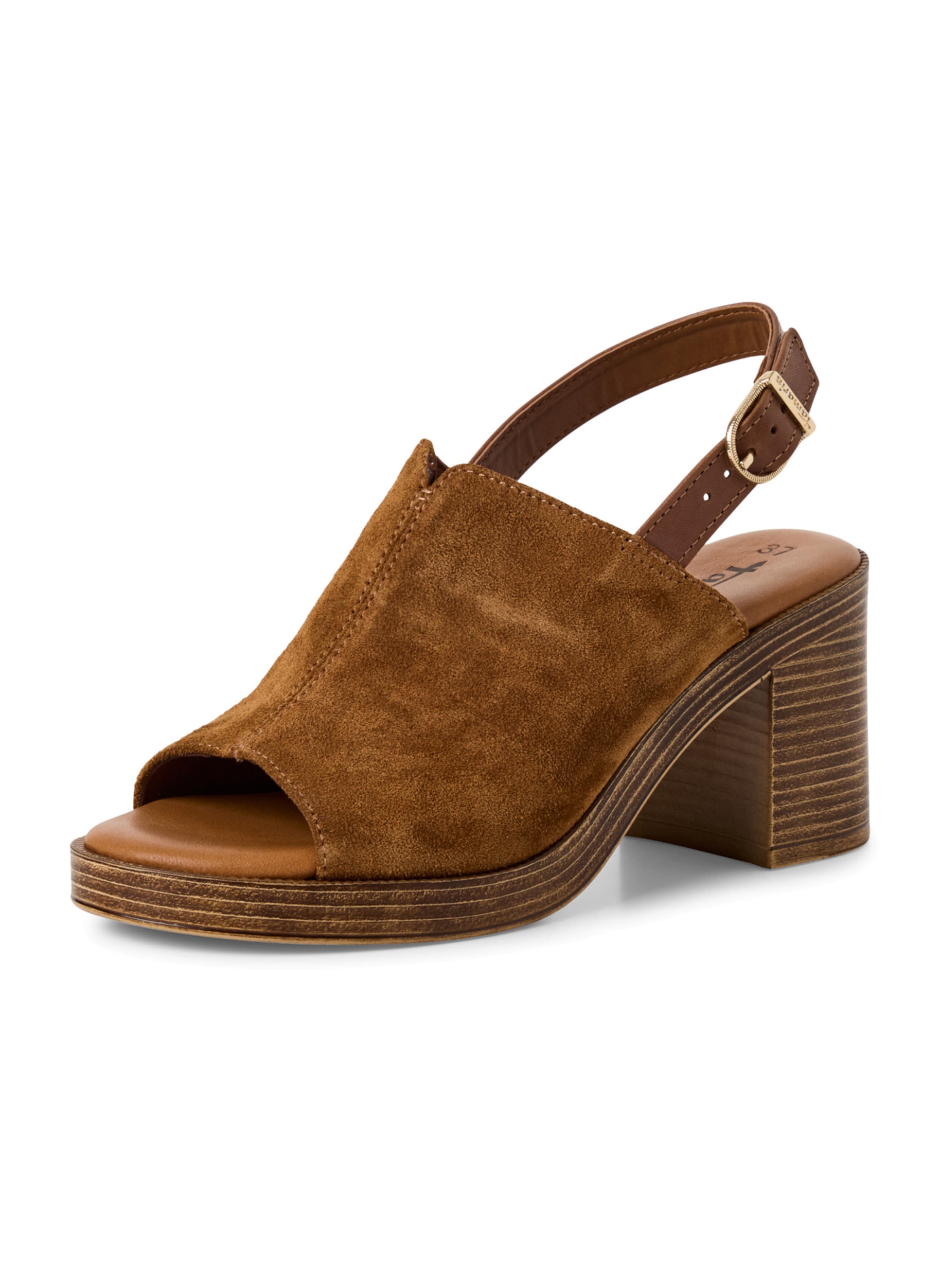 Tamaris Sandal in Brown: front