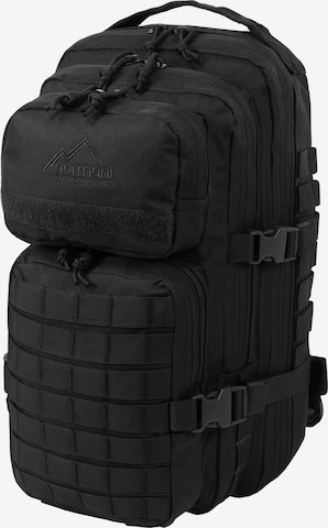 normani Backpack 'Bedrock' in Black: front