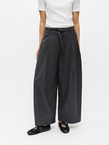 OBJECT Barrel Pants in Grey: front