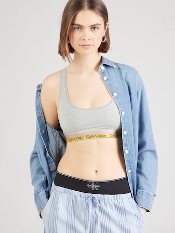 Calvin Klein Underwear Bustier BH in Grau: Vorderseite