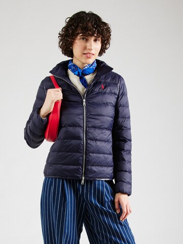 Polo Ralph Lauren Tussenjas in Blauw: voorkant