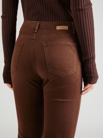 Slimfit Pantaloni 'MARY' di BRAX in marrone