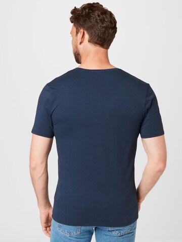 T-Shirt 'QUENTIN' DRYKORN en bleu