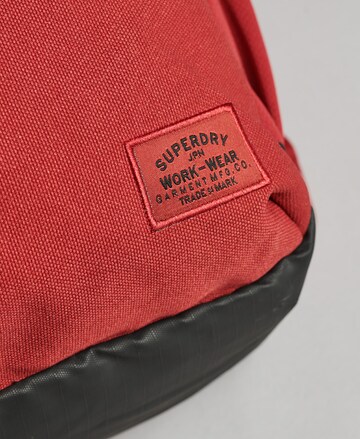 Superdry Backpack 'Montana' in Red