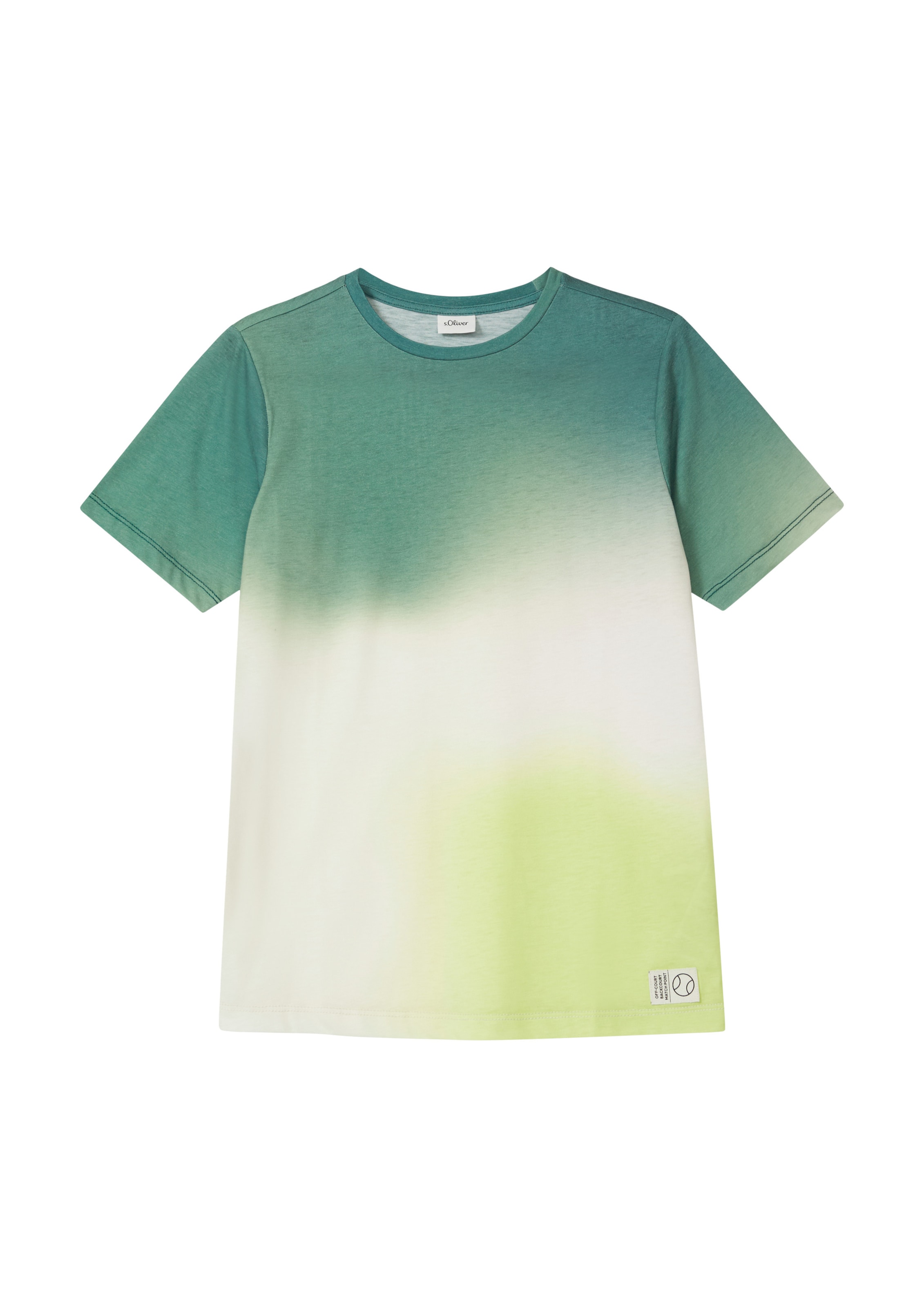 s.Oliver Shirt in Groen: voorkant