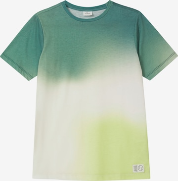 s.Oliver Shirt in Groen: voorkant