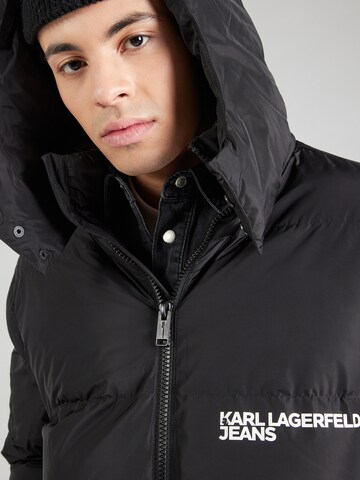 Veste d’hiver KARL LAGERFELD JEANS en noir
