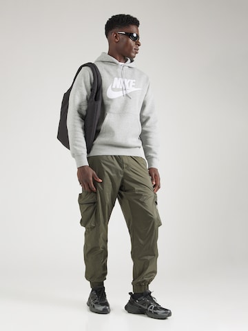 pilka Nike Sportswear Megztinis be užsegimo 'CLUB'