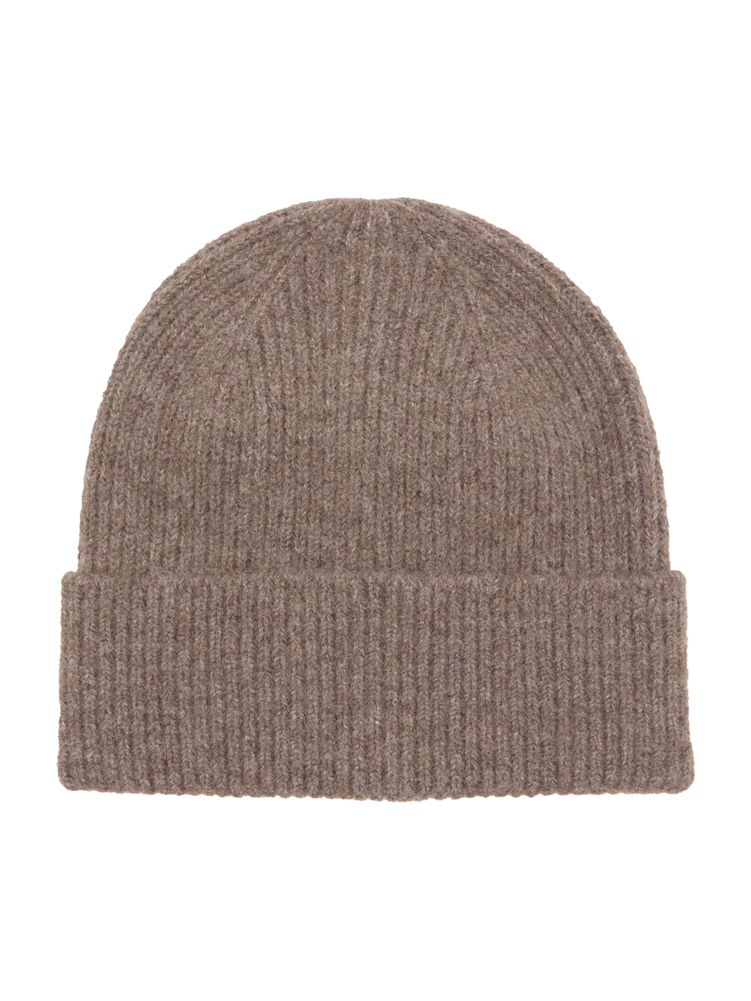 Pull&Bear Beanie in Grey: front
