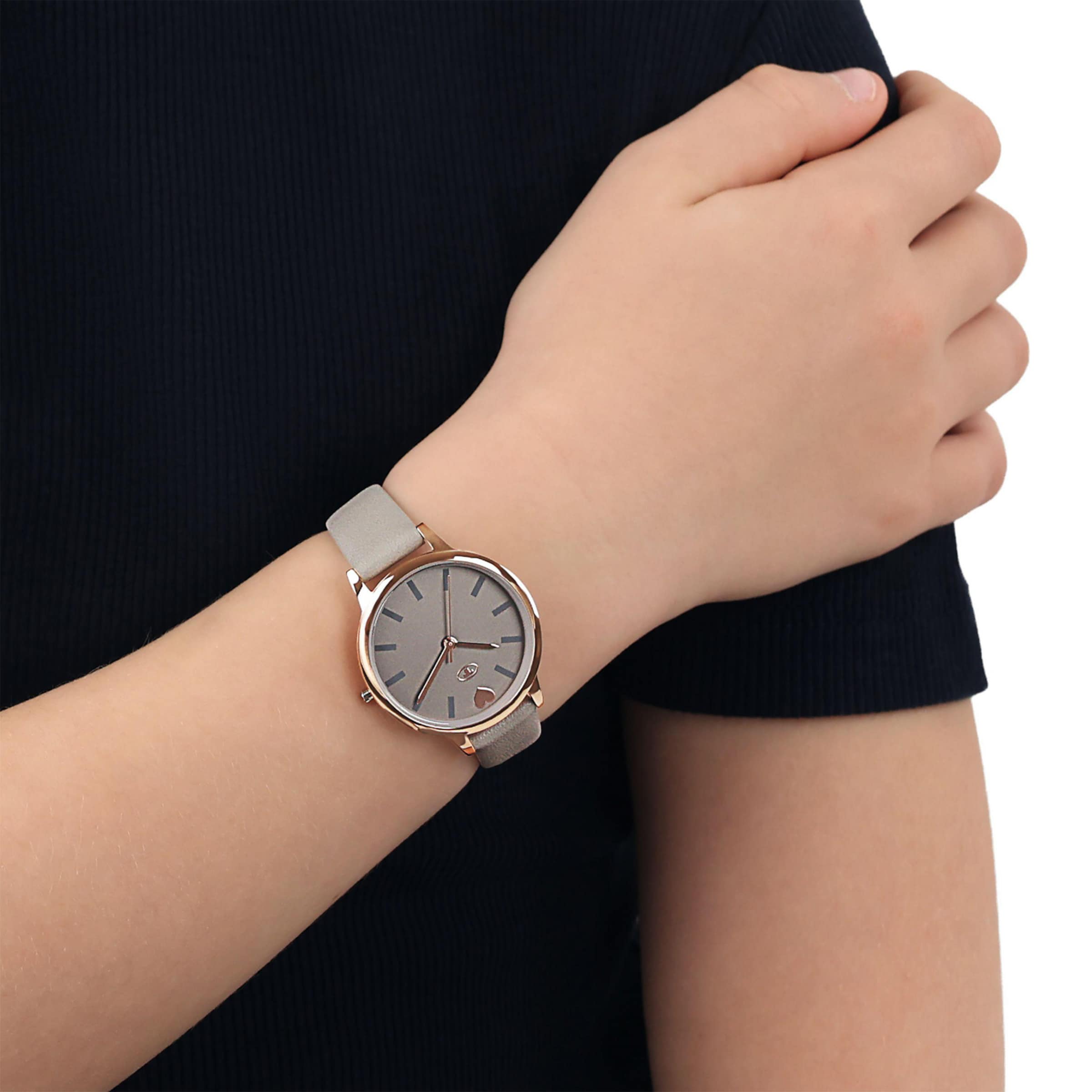TOM TAILOR Uhr in Grau