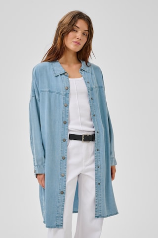 My Essential Wardrobe Dress 'MWNelly OS' in Blue: front
