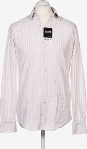 ESPRIT Button Up Shirt in M in Beige: front