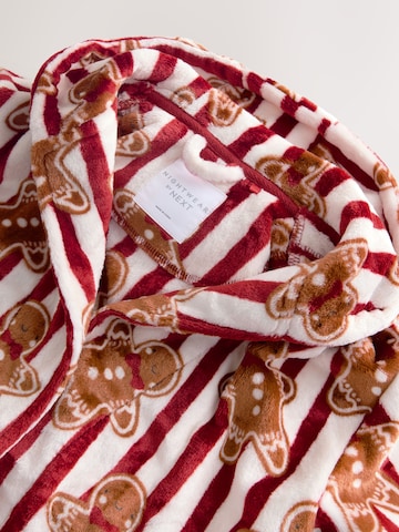Next - Roupão de banho 'Family Christmas' em vermelho