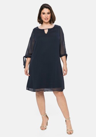 SHEEGO Dress in Blue: front