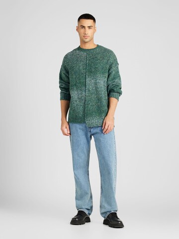 TOPMAN Sweater in Green