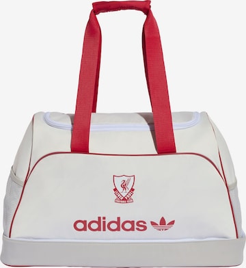 ADIDAS PERFORMANCE Sports bag 'Liverpool' in White: front