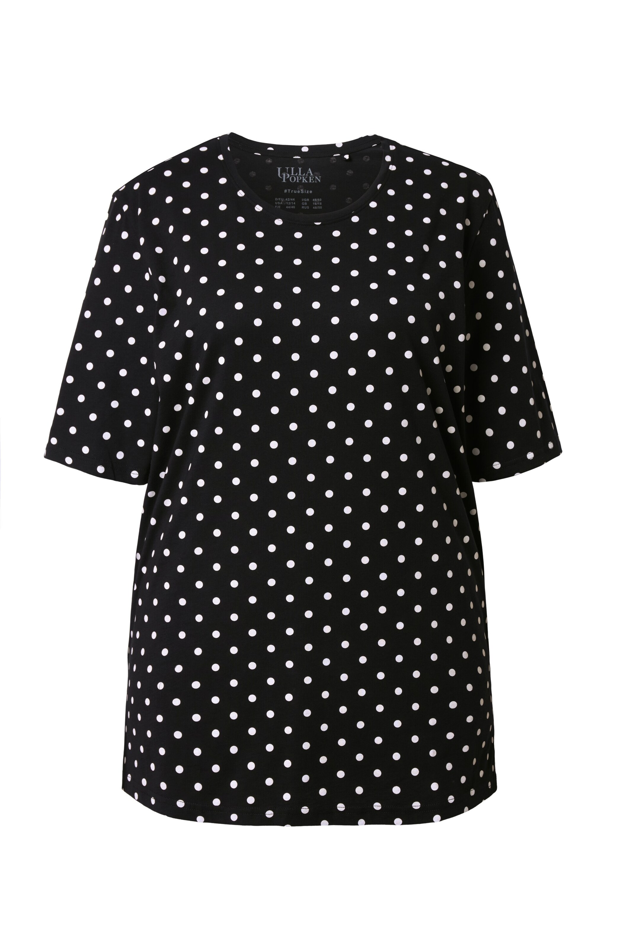 Ulla Popken Shirt in Black: front