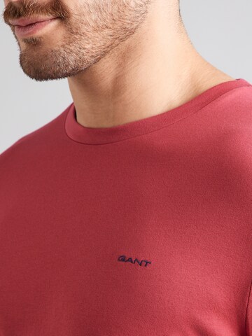 GANT - Camiseta en rojo