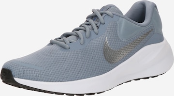 Chaussure de course 'Revolution 7' NIKE en bleu : devant