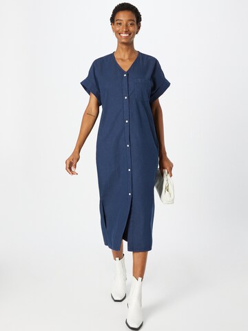 Monki Shirt Dress in Blue