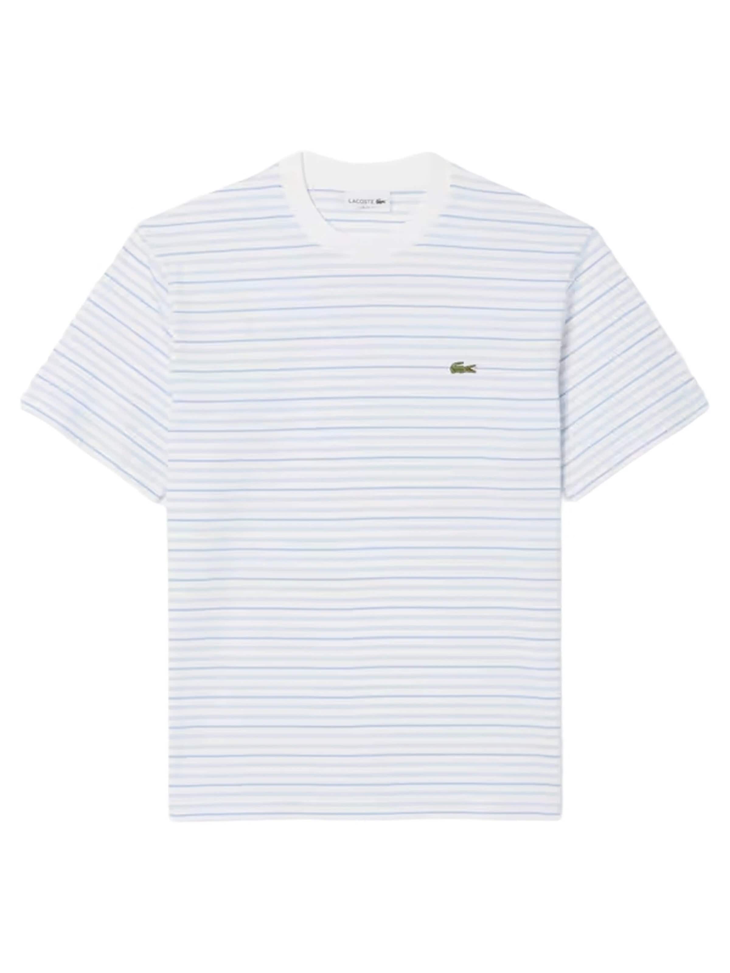 LACOSTE - Camiseta en azul: frente