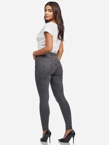 Tazzio Skinny Jeansy 'F107' w kolorze szary