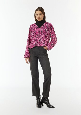 Chemisier comma casual identity en rose