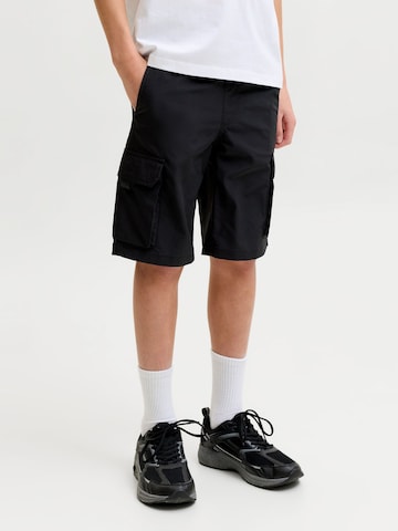 Jack & Jones Junior Loosefit Bukser i sort: forside