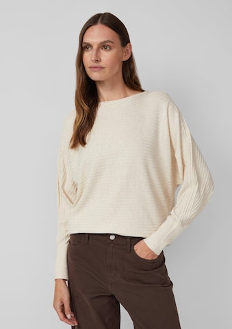 s.Oliver Pullover in Beige: Vorderseite