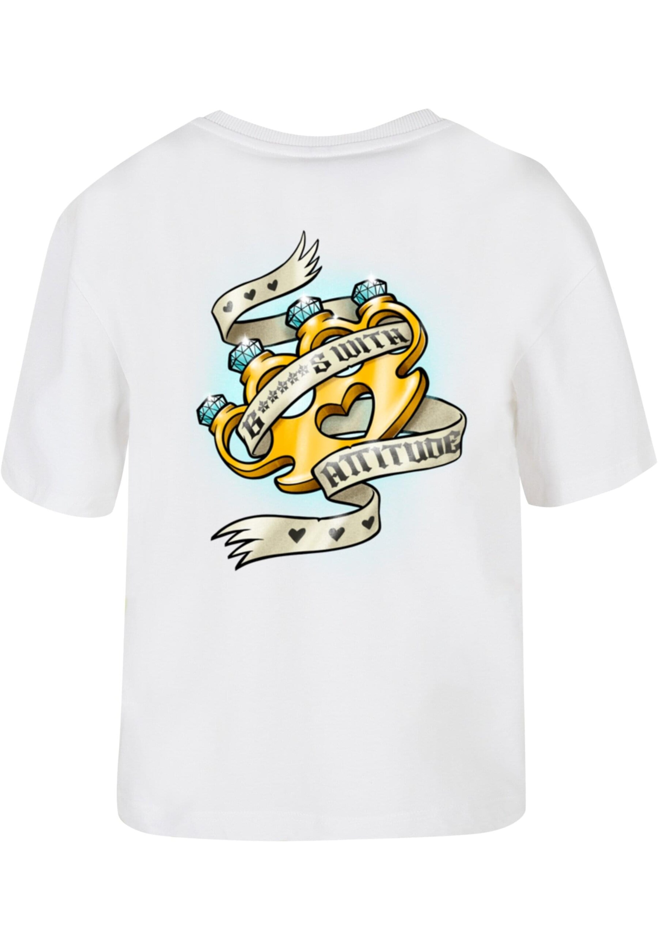 Mister Tee T-Shirt 'BWA' in Weiß
