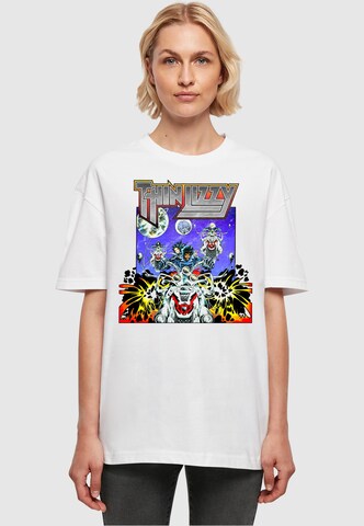 Merchcode Shirt ' Thin Lizzy - Vagabonds Of The Western World ' in White: front