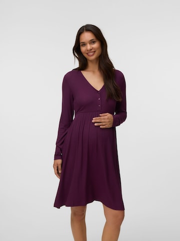 Robe MAMALICIOUS en rouge : devant