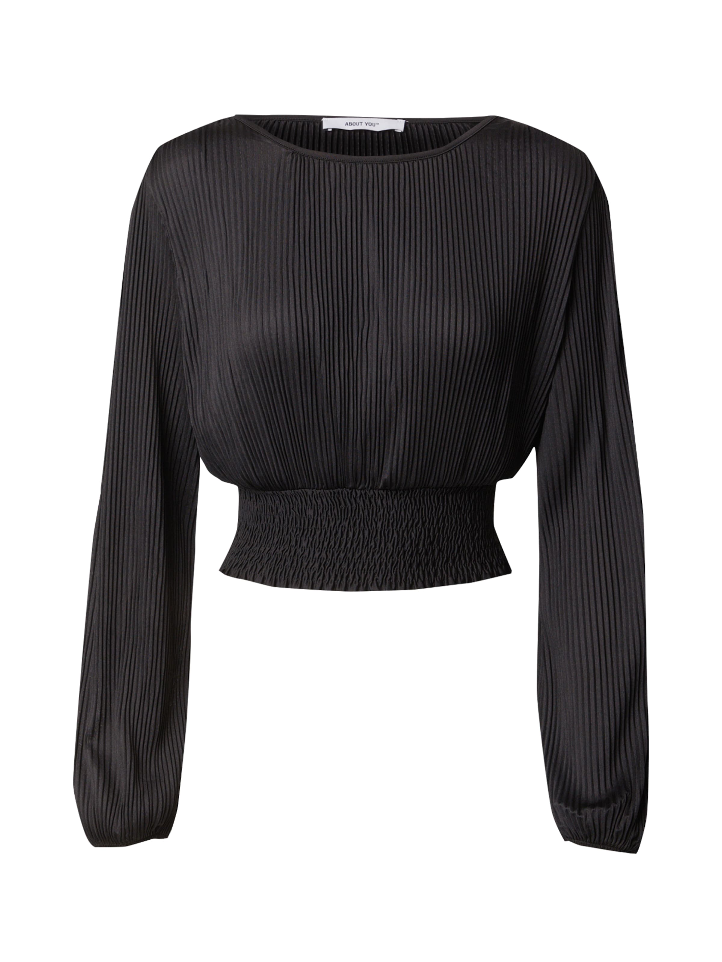 ABOUT YOU Shirt 'Sybille' in Black: front