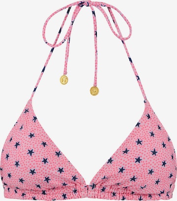 Triangle Hauts de bikini Shiwi en rose : devant